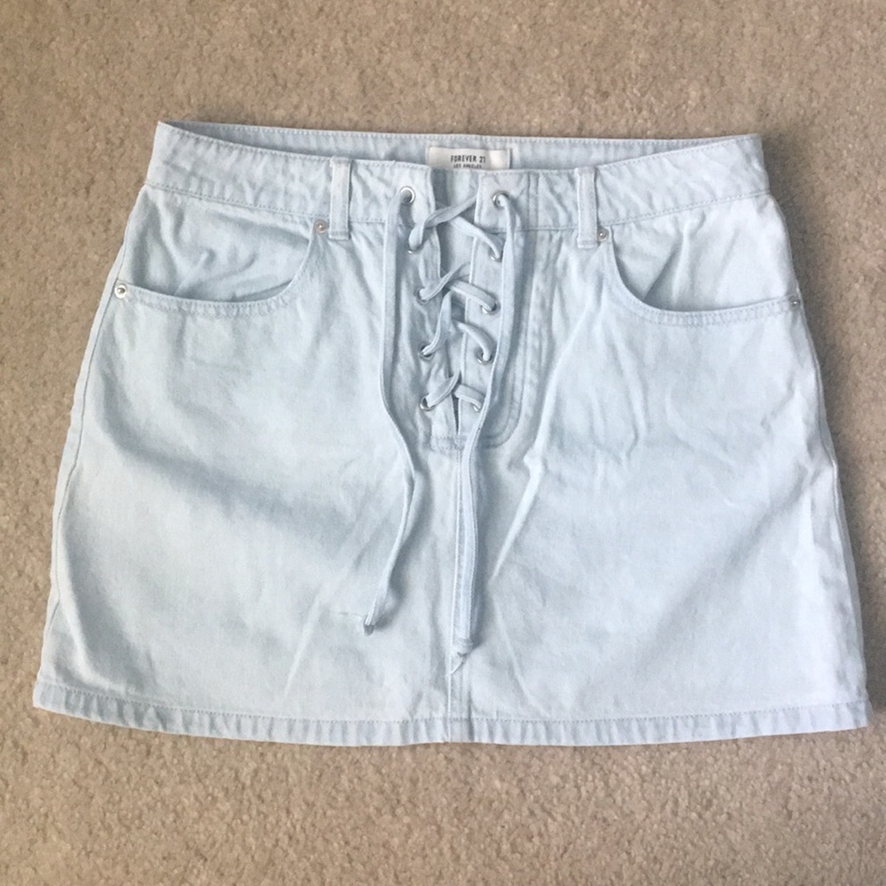Denim skirt